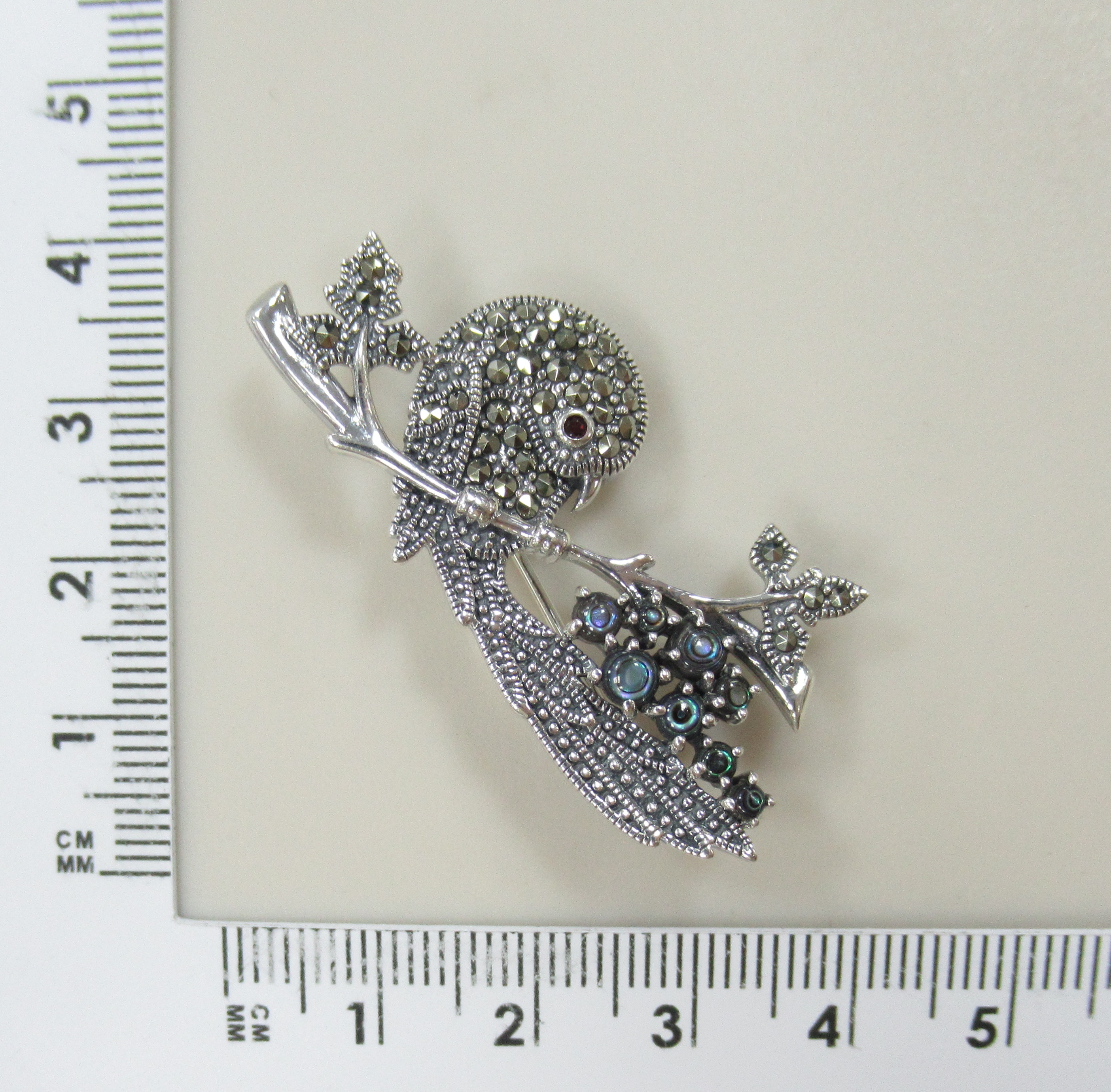 10222-000157 Брошь (Ag 925)